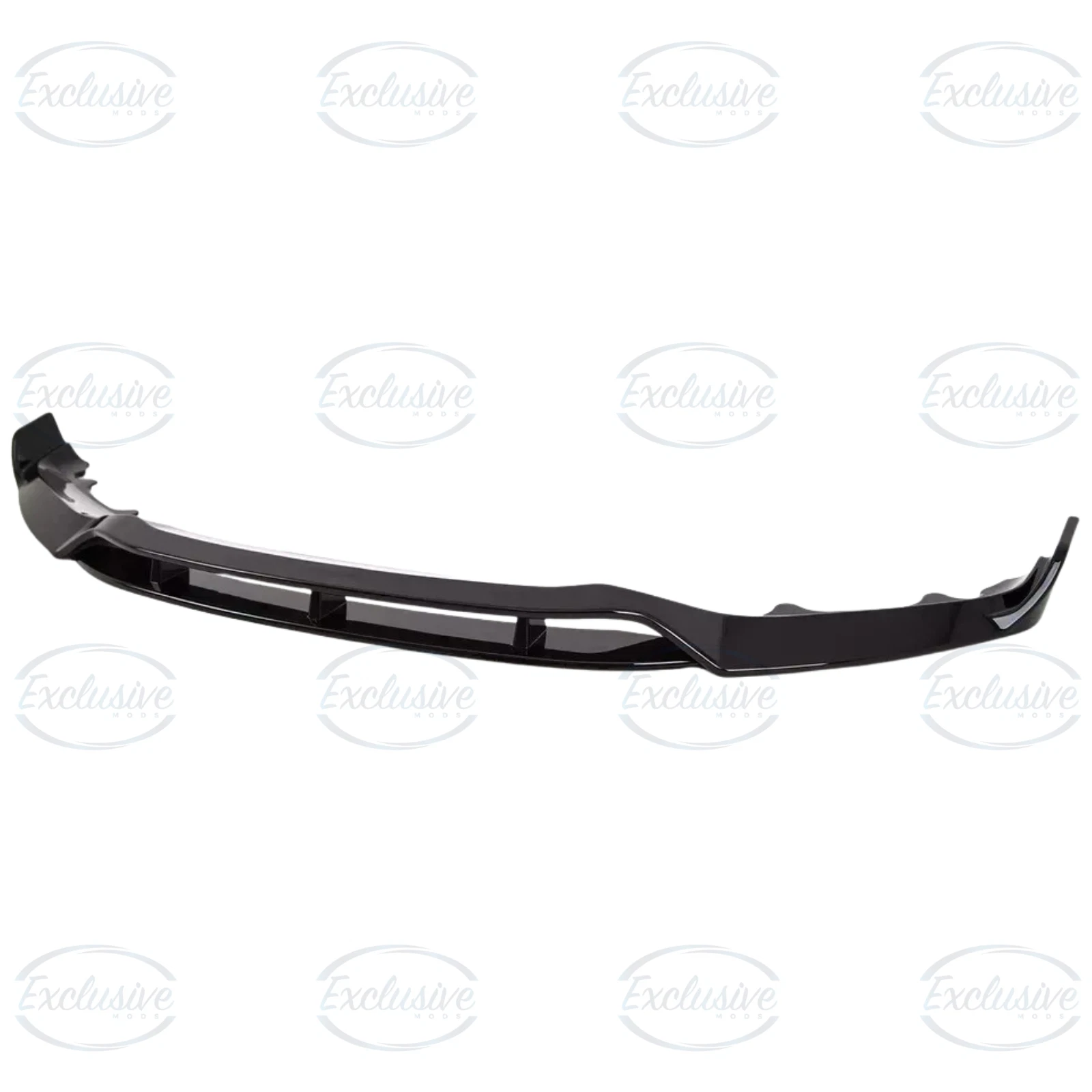 BMW X5 F15 M Sport (2013-2018) ÔÇö Gloss Black Front Bumper Splitter Lip Kit - Image 3