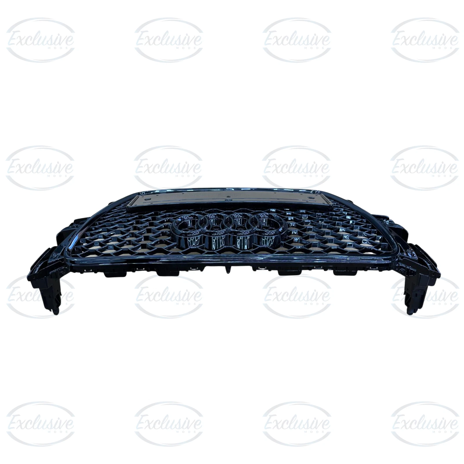Audi A5/S5 B8 8T (2007-2011) ÔÇö Gloss Black Honeycomb Mesh Grille - Image 3