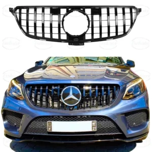 Mercedes GLE W166 (2015-2019) ÔÇö Gloss Black Panamericana GT Style Grille