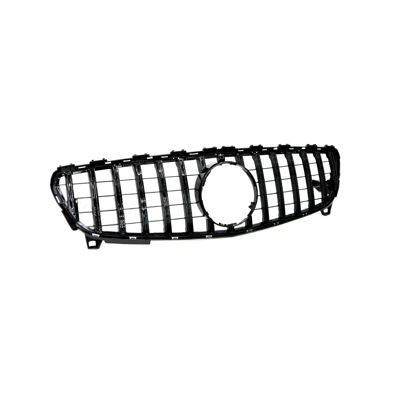 Mercedes A Class W176 (2015-2018) ÔÇö Gloss Black Panamericana GT Style Grille - Image 4