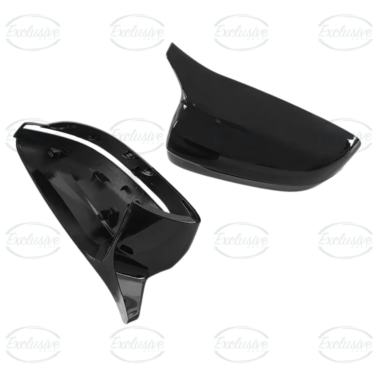Gloss Black Wing Mirror Caps - Fits BMW 3 Series G20 G30 (2017-2020)