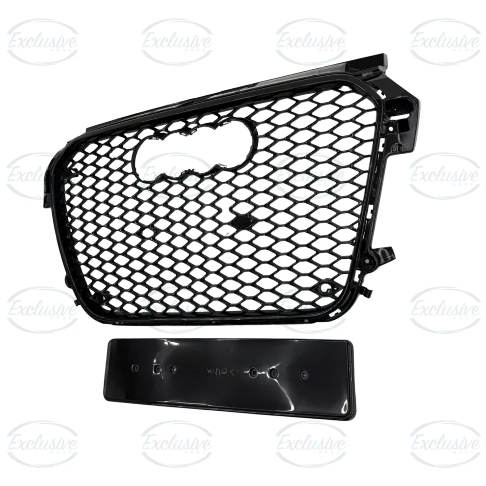Audi A1/S1 8X (2010-2014) - Gloss Black Honeycomb Grille & Fog Lights