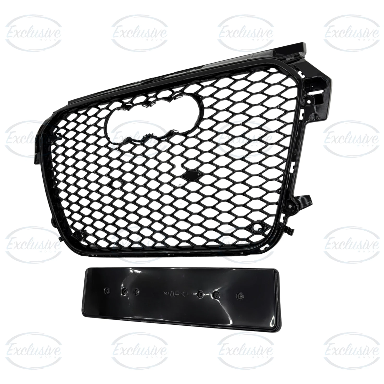 Audi A1/S1 8X (2010-2014) ÔÇö Gloss Black Honeycomb Grille & Fog Lights - Image 2