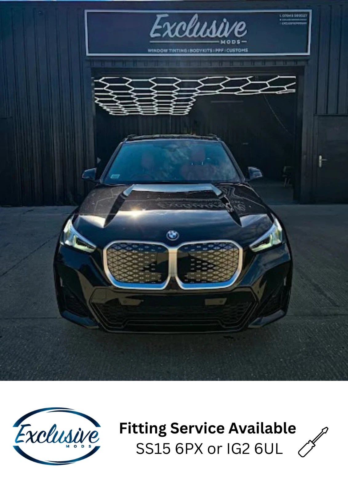 Mercedes CLA W117/C117 (2013-2019) ÔÇö Gloss Black Panamericana GT Style Grille - Image 6