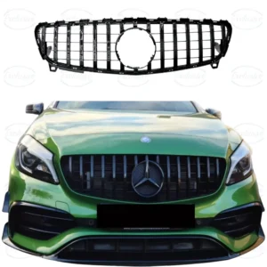Mercedes A Class W176 (2015-2018) ÔÇö Gloss Black Panamericana GT Style Grille