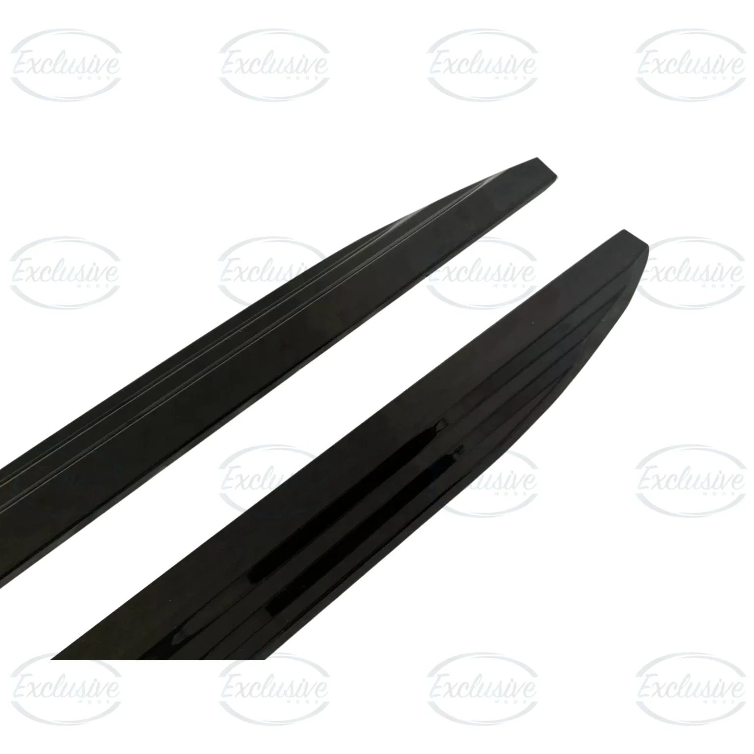 Gloss Black Side Skirt Extensions - Fits BMW X5 F15 M Sport (2013-2018)