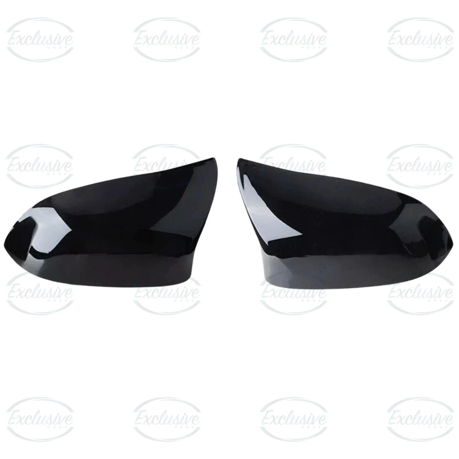 Gloss Black Wing Mirror Caps - Fits BMW X3 F25 X4 F26 X5 F15 X6 F16 (2014-2018)