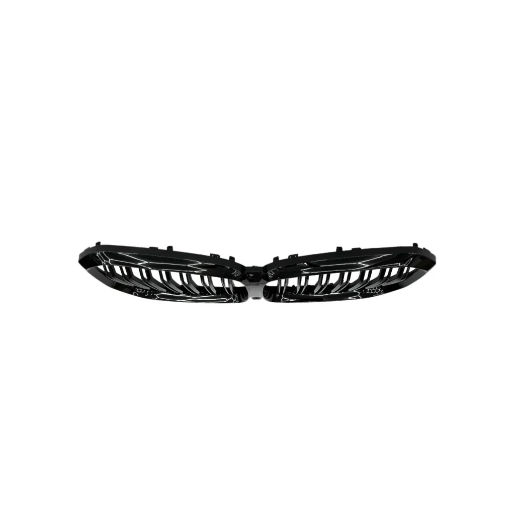 Gloss Black Double Slat Kidney Grille - Fits BMW X5 G05 (2018-2023)