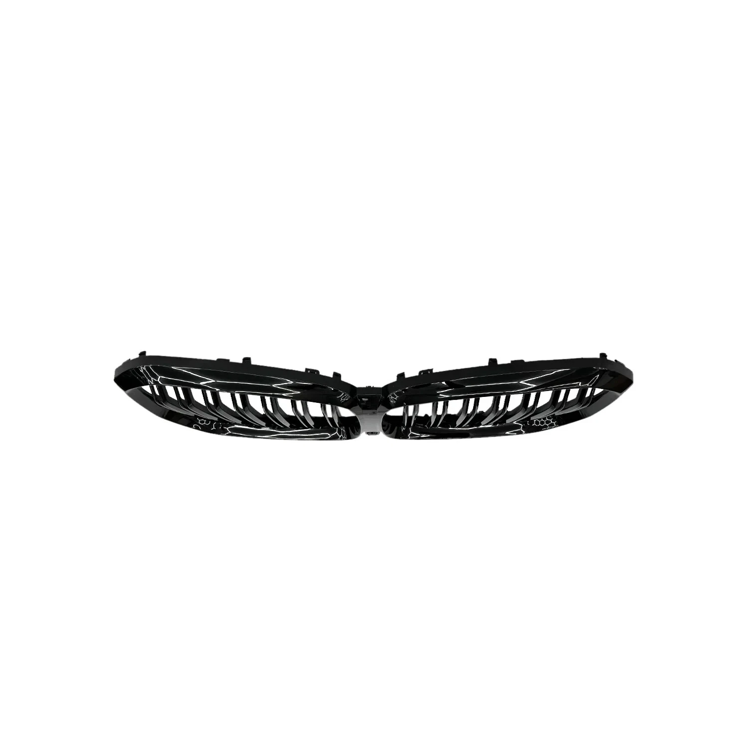 BMW X5 G05 (2018-2023) ÔÇö Gloss Black Double Slated Kidney Grille - Image 5