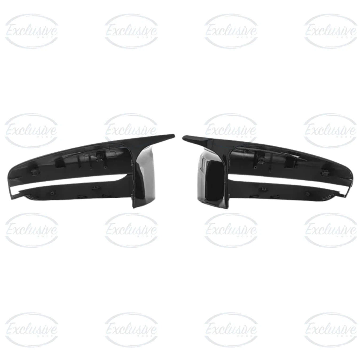 Gloss Black Wing Mirror Caps - Fits BMW 3 Series G20 G30 (2017-2020)
