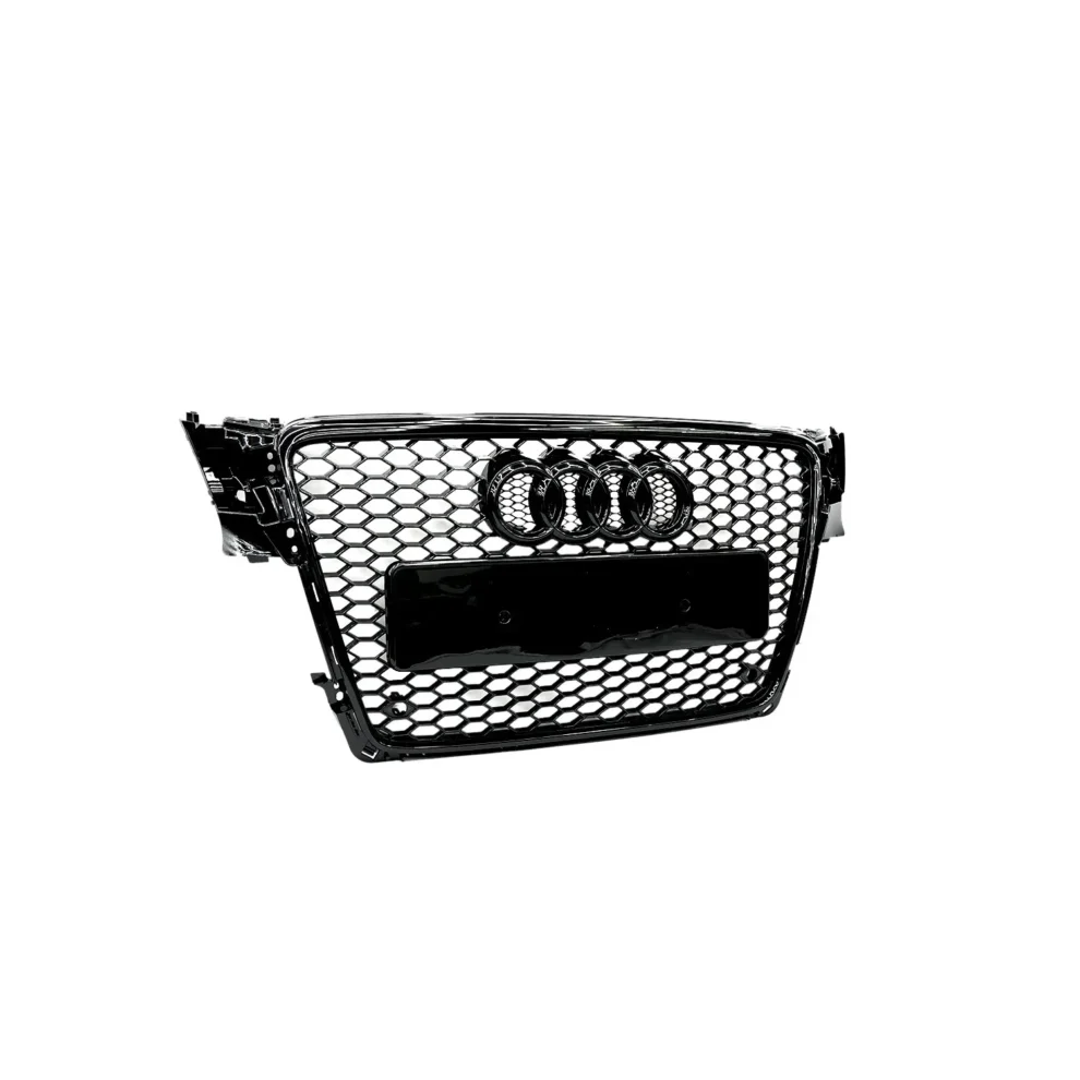 Audi A4/S4 B8 (2008-2011) - Gloss Black Honeycomb Mesh Grille