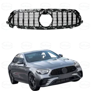 Mercedes E Class W213 (2020-2023) ÔÇö Gloss Black Panamericana GT Style Grille