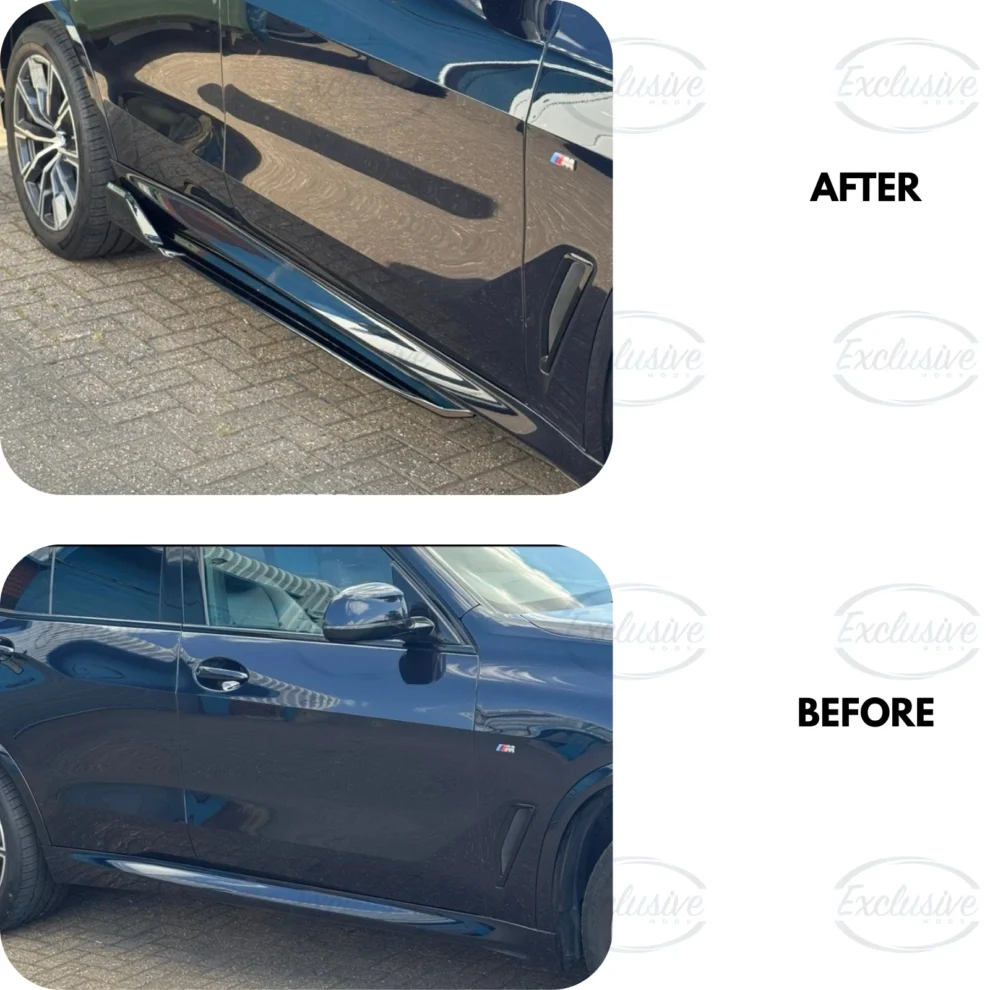 BMW X5 G05 M Sport (2018-2022) - Gloss Black Bodykit (Splitter, Diffuser, Spoiler, Grille, Side Skirts)