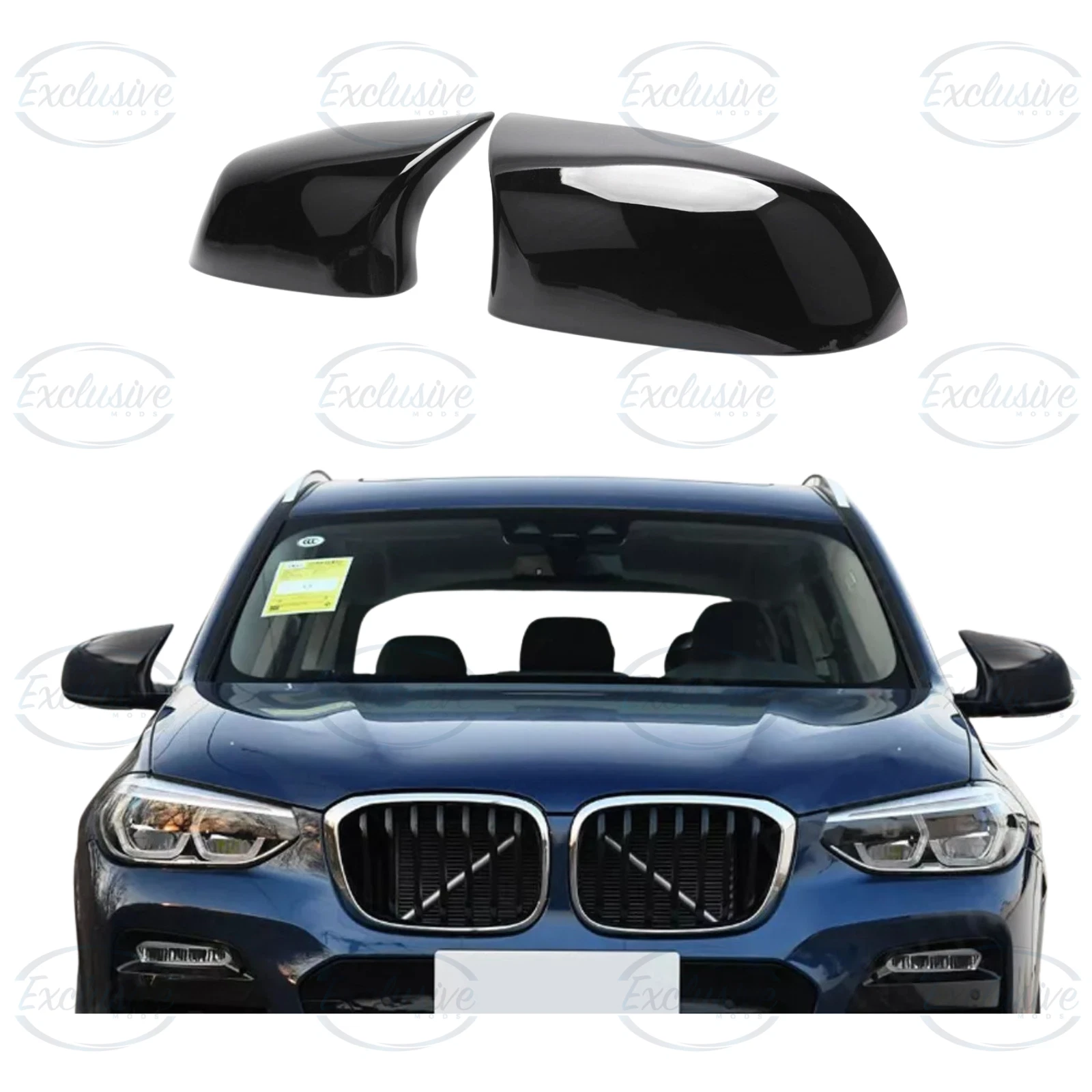 BMW X3 F25 X4 F26 X5 F15 X6 F16 (2014-2018) ÔÇö Gloss Black Wing Mirror Cover Cap