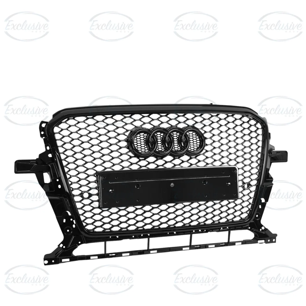 Audi Q5 8R (2013-2017) - Gloss Black Honeycomb Mesh Grille & Fog Light Covers