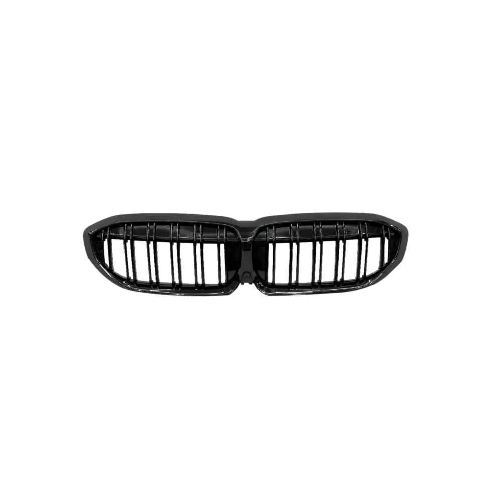 BMW 3 Series G20/G21 (2018-2022) - Gloss Black Double Slated Kidney Grille