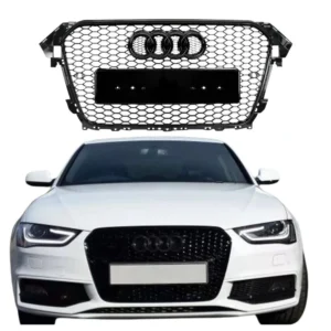 Audi A4/S4 B8.5 (2013-2016) ÔÇö Gloss Black Honeycomb Grille