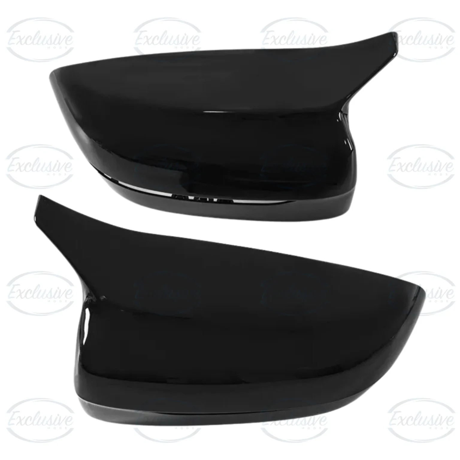 Gloss Black Wing Mirror Caps - Fits BMW 3 Series G20 G30 (2017-2020)