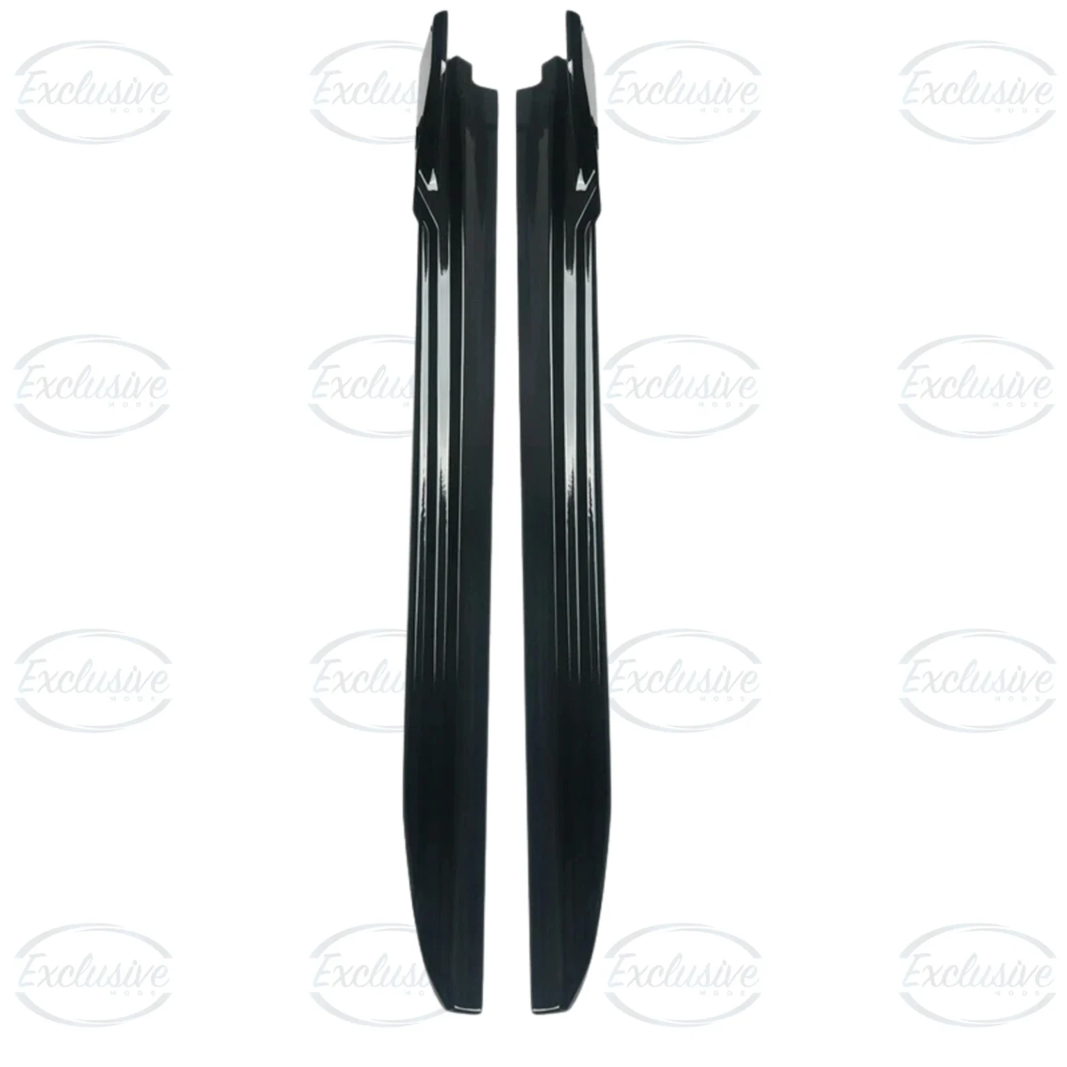 Gloss Black Side Skirt Extensions - Fits BMW X5 F15 M Sport (2013-2018)