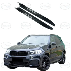 BMW X5 F15 F16 M Sport (2013-2018) ÔÇö Gloss Black Side Skirts Blades Extension Lip