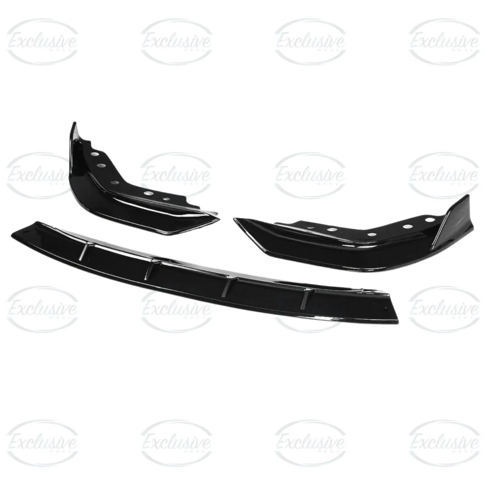 BMW 3 Series G20 G21 (2018+) - Gloss Black Front Splitter Lip