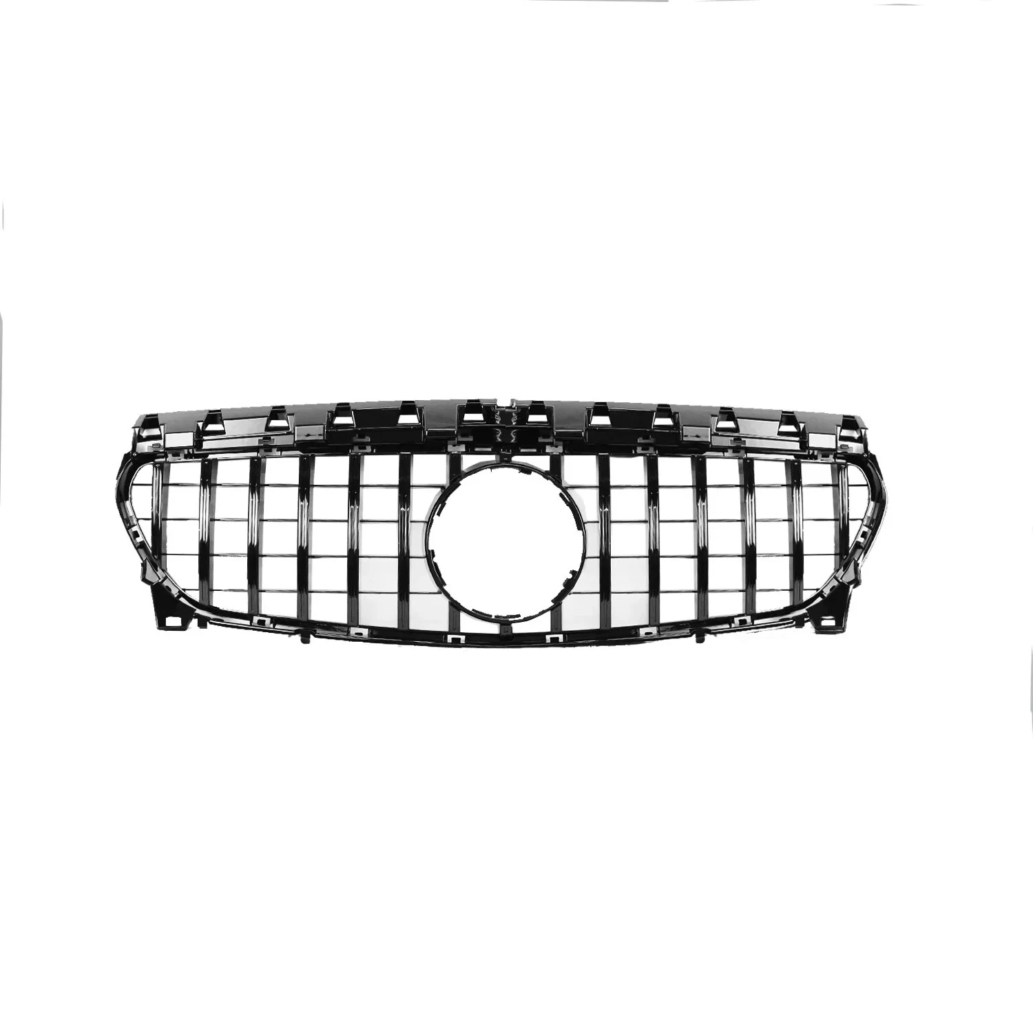 Mercedes CLA W117/C117 (2013-2019) ÔÇö Gloss Black Panamericana GT Style Grille - Image 2