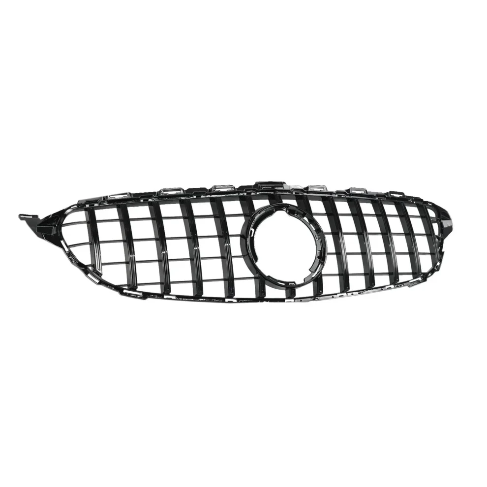 Mercedes C Class W205 (2018-2021) - Gloss Black Panamericana GT Style Grille