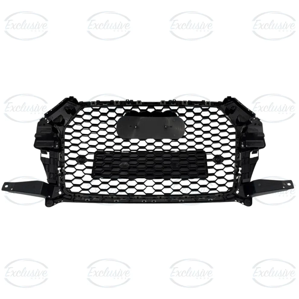 Audi Q3 8U (2016-2018) - Gloss Black RSQ3 Honeycomb Style Grille & Fog Lights