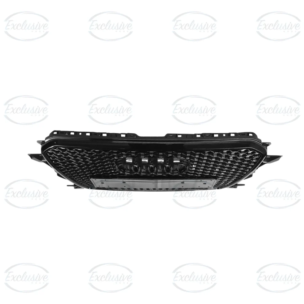 Audi Q5 8R (2013-2017) - Gloss Black Honeycomb Mesh Grille & Fog Light Covers