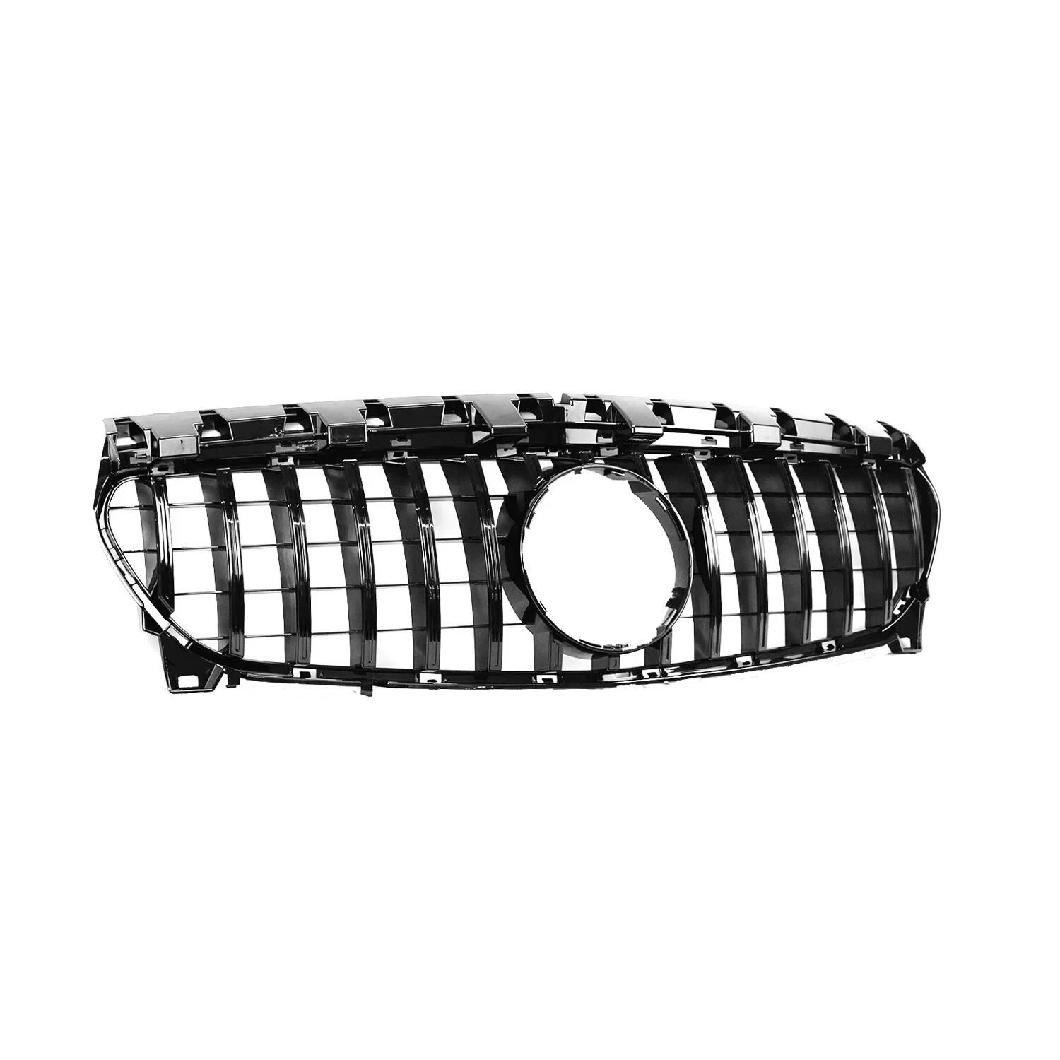 Mercedes CLA W117/C117 (2013-2019) ÔÇö Gloss Black Panamericana GT Style Grille - Image 3