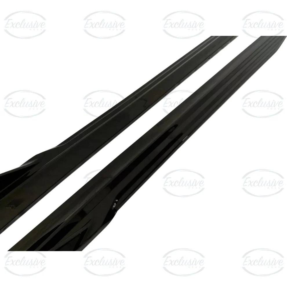 BMW X5 F15 F16 M Sport (2013-2018) - Gloss Black Side Skirts Blades Extension Lip