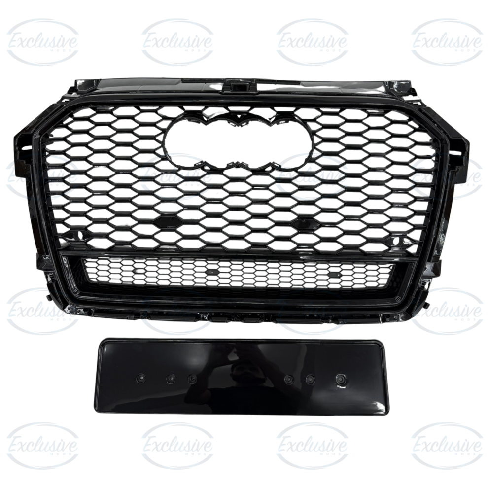 Audi A1/S1 8X (2015-2018) - Gloss Black Honeycomb Mesh Grille