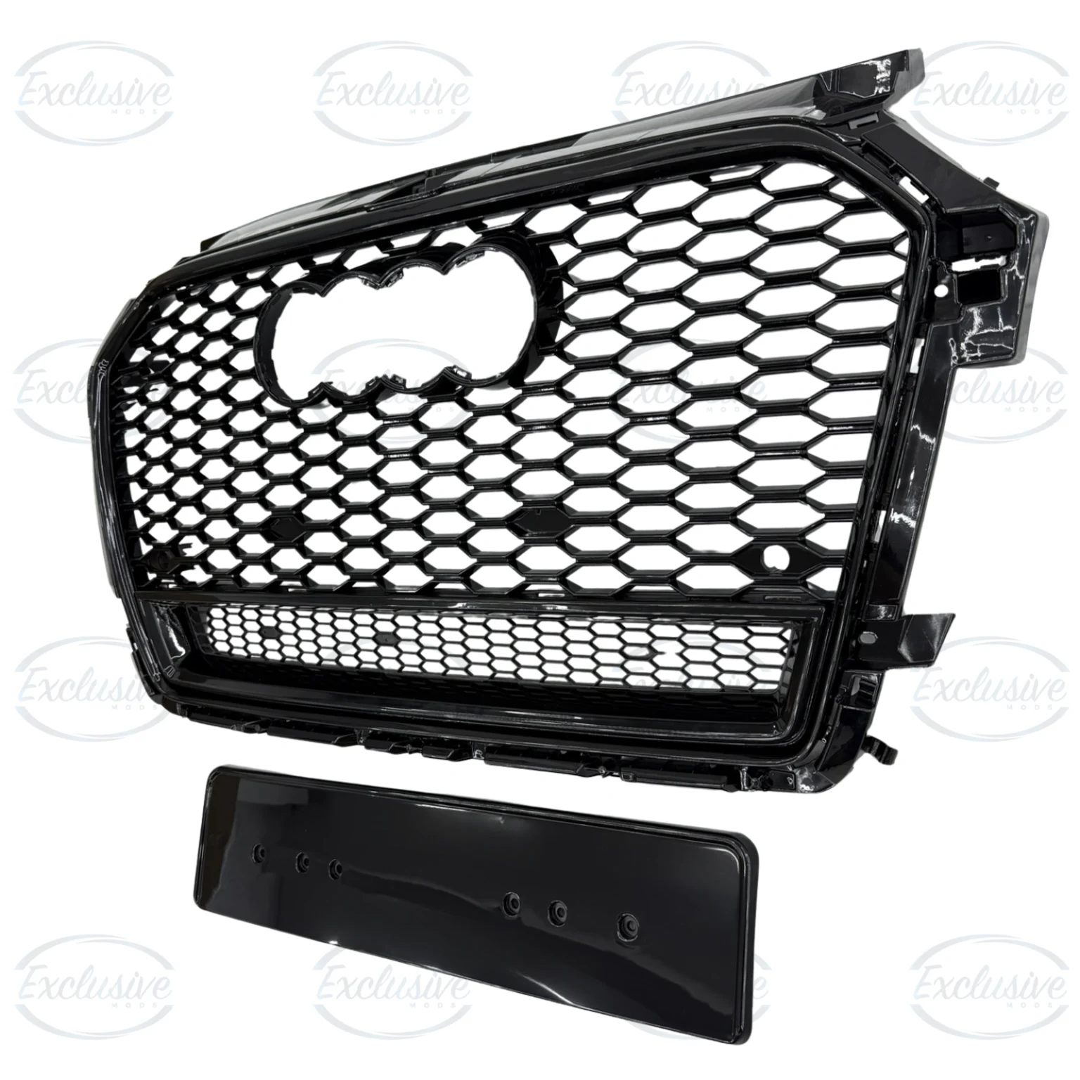 Audi A1 and S1 8X gloss black honeycomb mesh grille