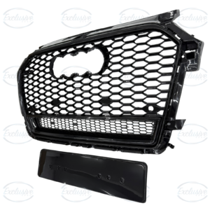 Audi A1/S1 8X (2015-2018) ÔÇö Gloss Black Honeycomb Mesh Grille