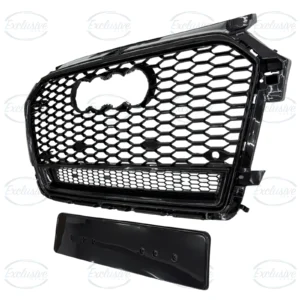 Audi A1 and S1 8X gloss black honeycomb mesh grille