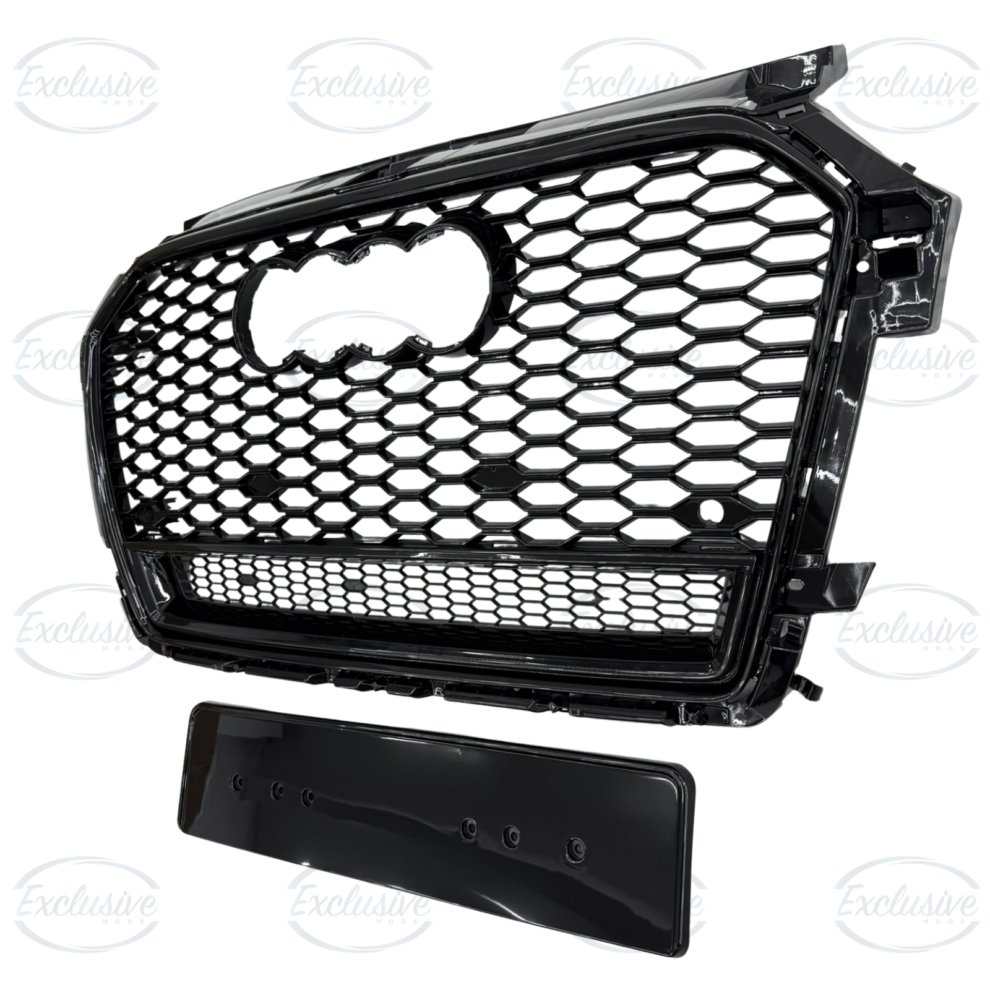 Audi A1 and S1 8X gloss black honeycomb mesh grille