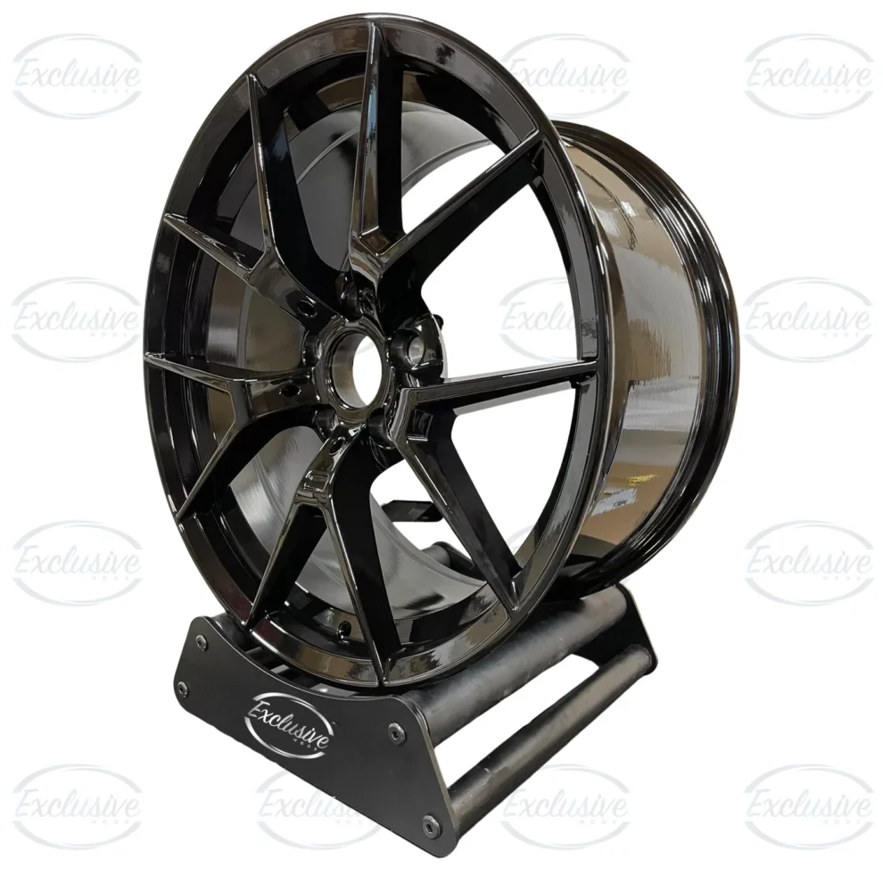 4× 19" 763M Style Alloys - Satin Black - Fits BMW 3/4 Series