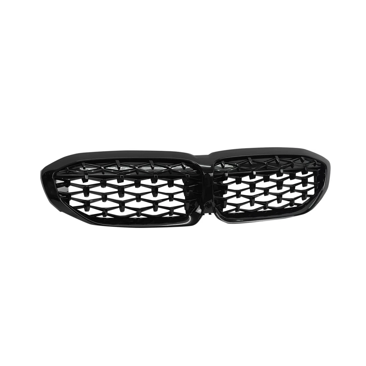 BMW 3 Series G20 G21 (2018-2022) ÔÇö Gloss Black Diamond Style Kidney Grille - Image 3