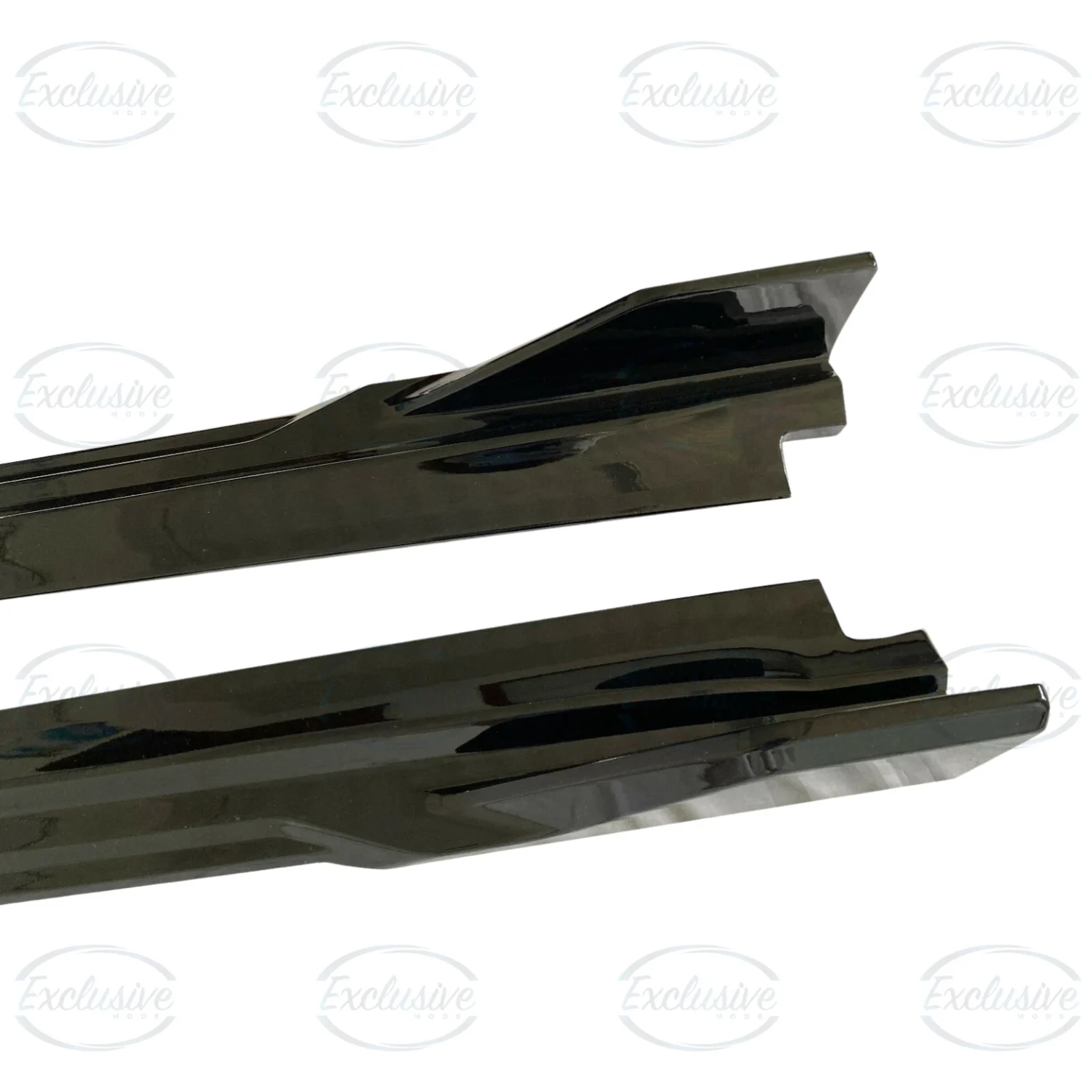 Gloss Black Side Skirt Extensions - Fits BMW X5 F15 M Sport (2013-2018)