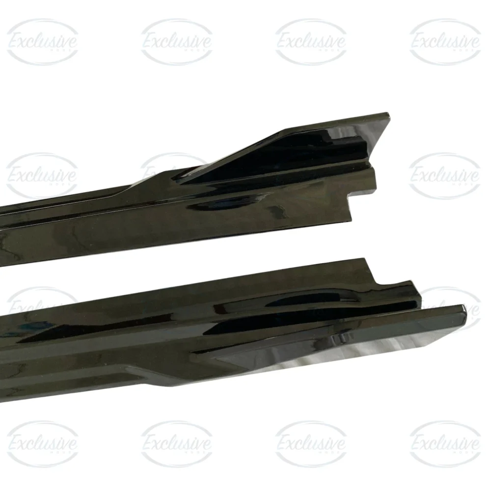 BMW X5 F15 F16 M Sport (2013-2018) - Gloss Black Side Skirts Blades Extension Lip
