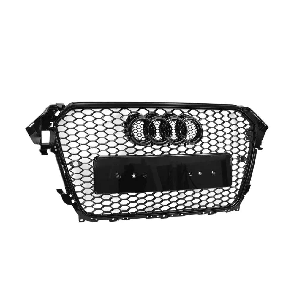 Audi A4/S4 B8.5 (2013-2016) - Gloss Black Honeycomb Grille