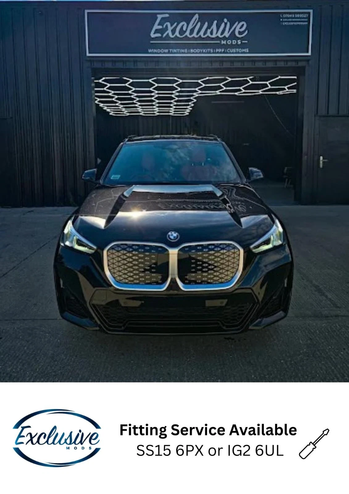 Mercedes CLA W118/X118 (2019-2023) ÔÇö Gloss Black Panamericana GT Style Grille - Image 6
