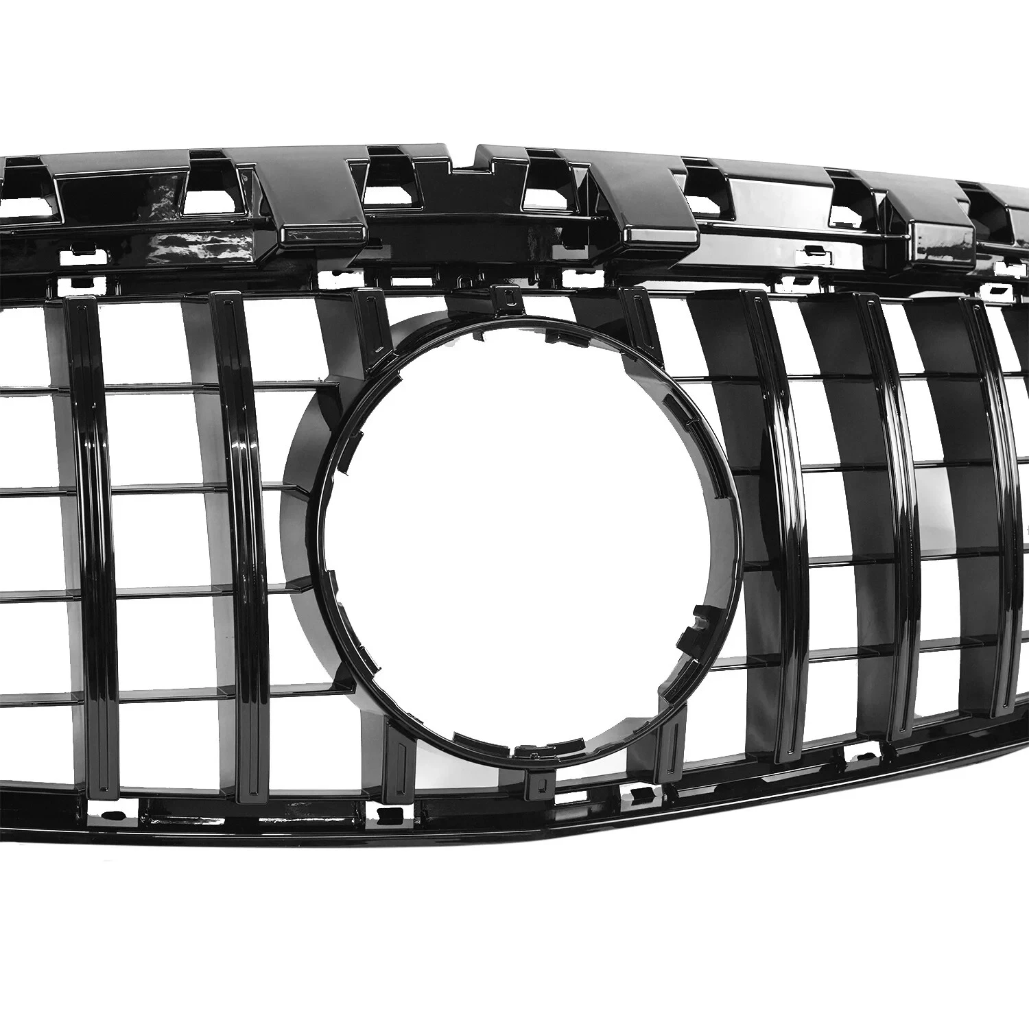Mercedes CLA W117/C117 (2013-2019) ÔÇö Gloss Black Panamericana GT Style Grille - Image 4
