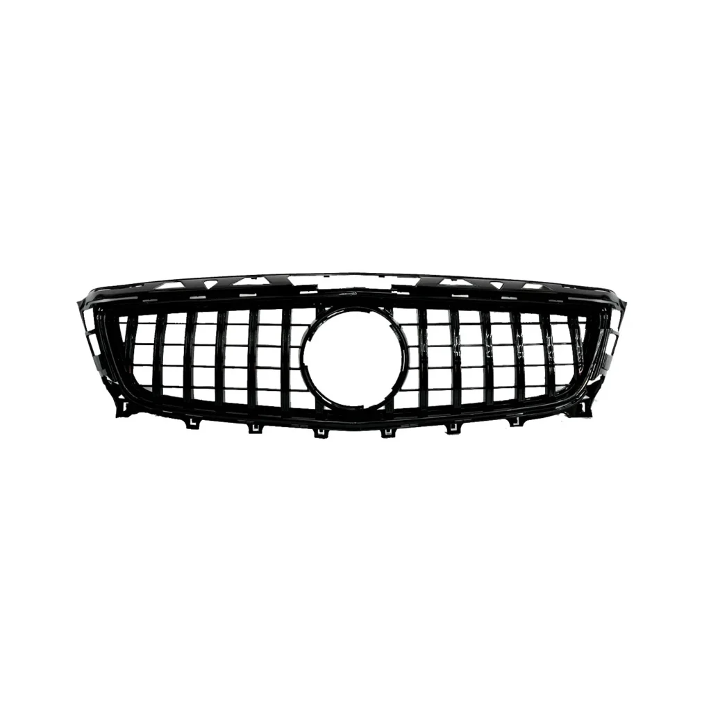 Gloss Black Panamericana Style Grille - Fits Mercedes CLS C218/X218 (2011-2014)