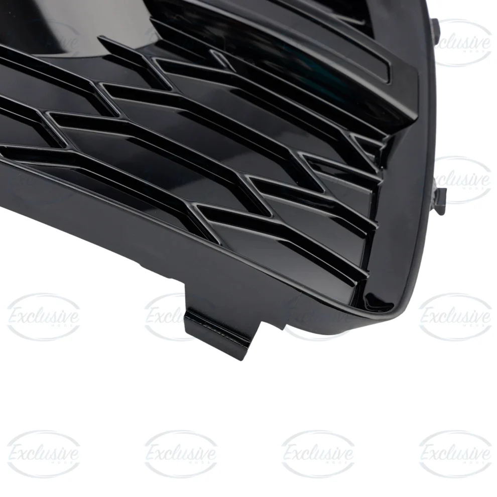 Audi Q3 8U (2011-2015) - Gloss Black Honeycomb RSQ3 Style Grille & Fog Lights
