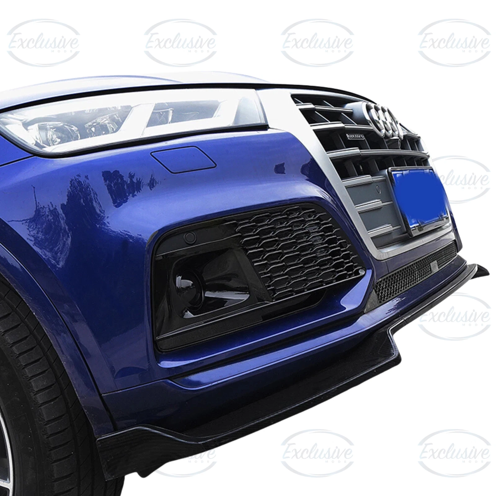 Audi Q5/SQ5 FY S-Line (2016-2019) ÔÇö Gloss Black Fog Light Cover Left & Right - Image 4