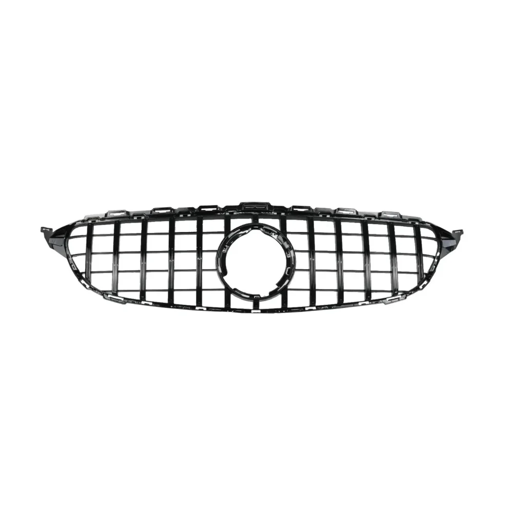 Mercedes C Class W205 (2018-2021) - Gloss Black Panamericana GT Style Grille
