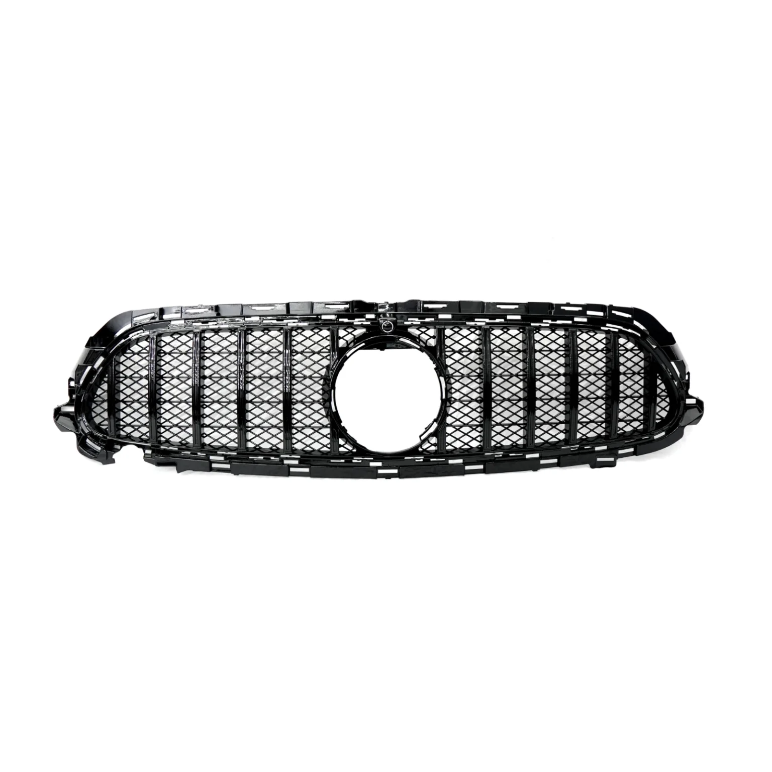 Gloss Black Panamericana Style Grille - Fits Mercedes E Class W213/S213/C238 Facelift AMG Line (2020-2023)