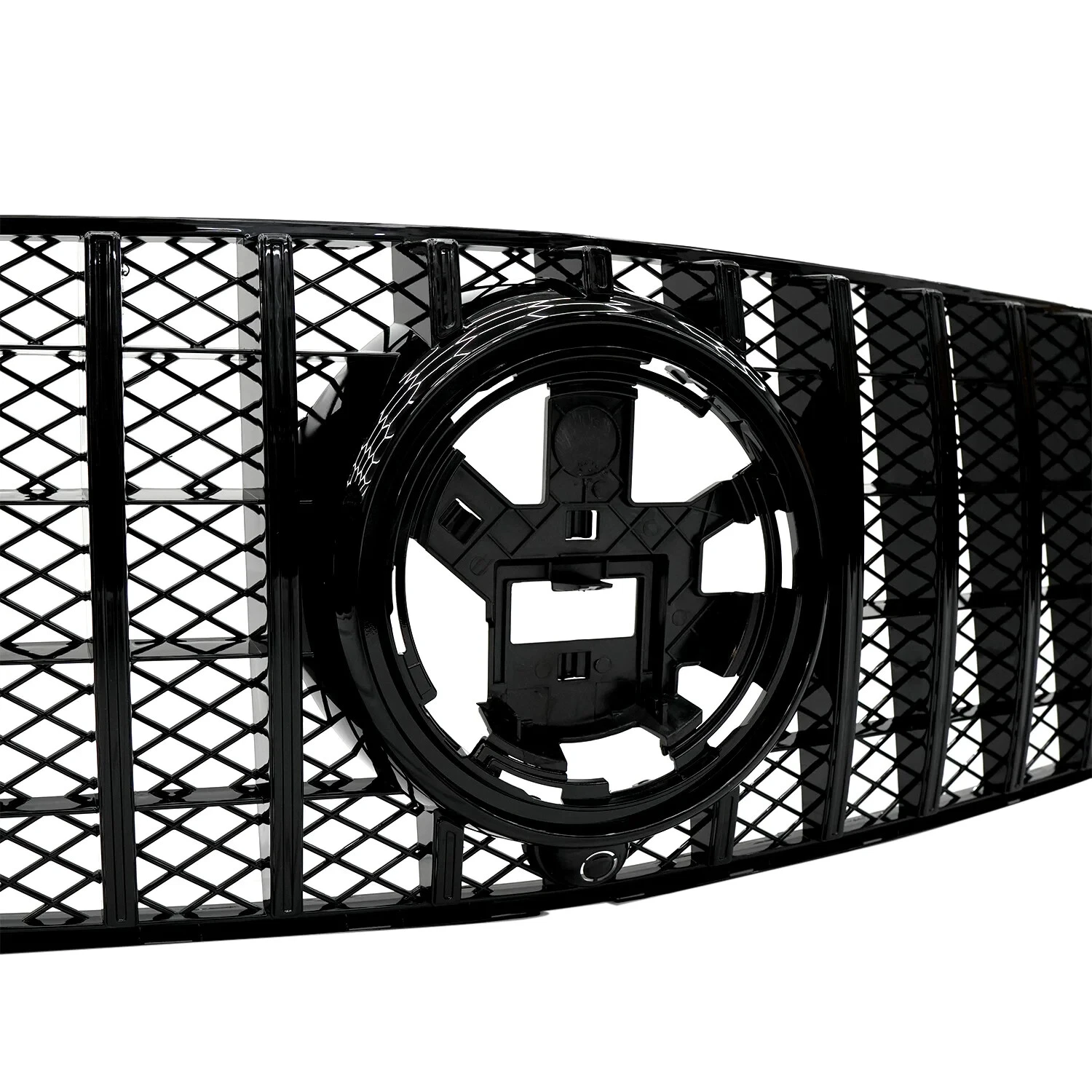 Mercedes GLE W167 (2019-2023) ÔÇö Gloss Black Panamericana GT Style Grille - Image 4