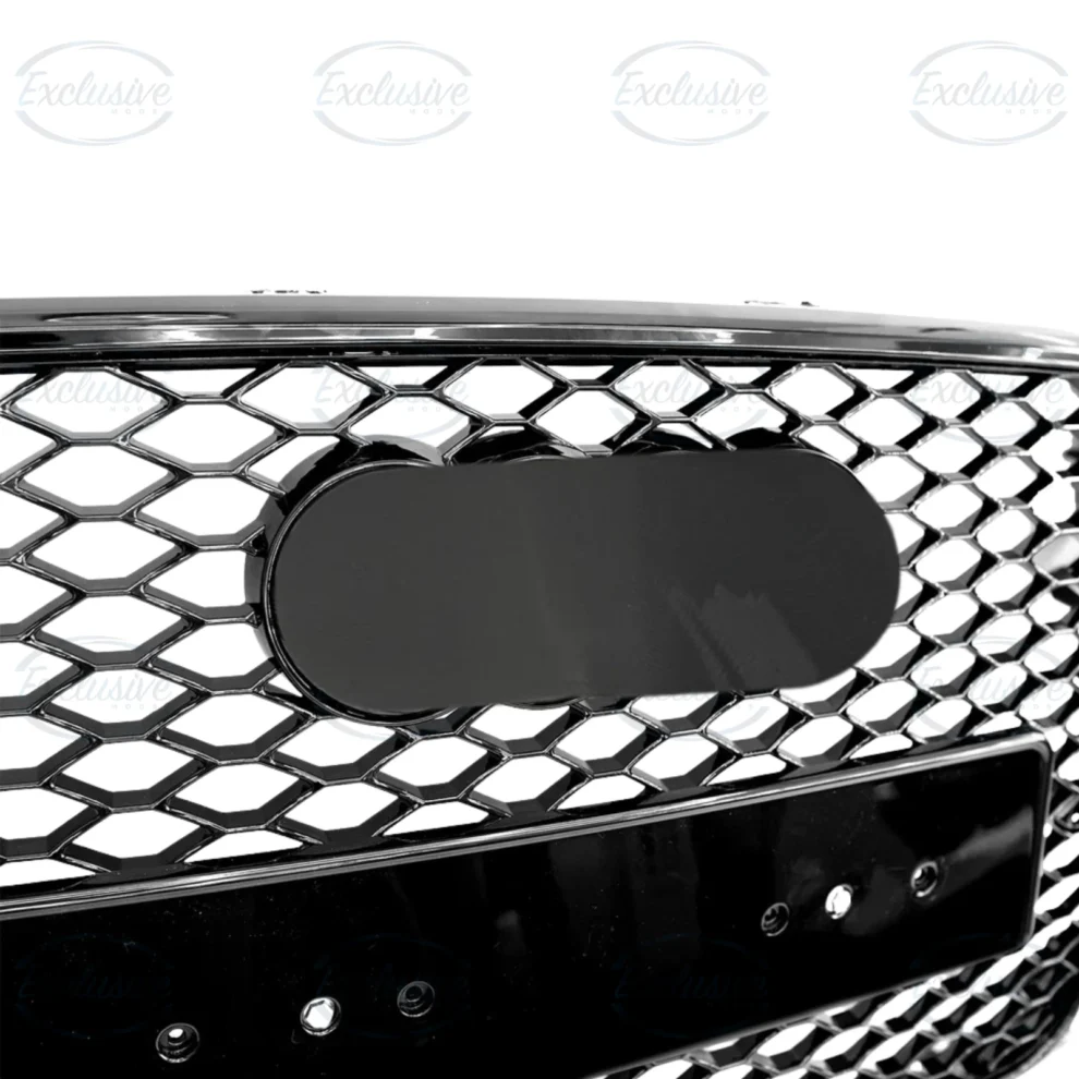 Audi Q3 8U (2011-2015) - Gloss Black Honeycomb RSQ3 Style Grille & Fog Lights